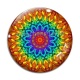 Cabochon Verre - mandala
