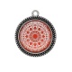 Pendentif Cabochon Argent - mandala