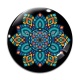 Cabochon Verre - mandala