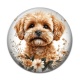 Cabochon Résine - chien