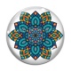 Cabochon Verre - mandala