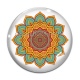 Cabochon Verre - mandala