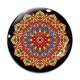Cabochon Verre - mandala