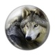 Cabochon Résine - loup