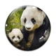 Cabochon Verre - panda