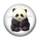 Cabochon Résine - panda