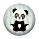 Cabochon Résine - panda