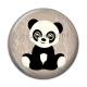 Cabochon Résine - panda