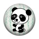 Cabochon Résine - panda