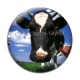 Cabochon Verre - vache