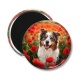 Magnet's - chien coquelicot
