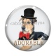 Cabochon Verre - chien
