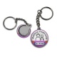 Porte clés - monitrice d'auto école qui déchire