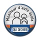 Cabochon Résine - moniteur d'auto école qui déchire