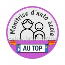 monitrice d'auto école au top