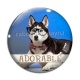 Cabochon Verre - chien
