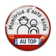 Cabochon Verre - monitrice d'auto école au top