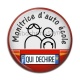 Cabochon Résine - monitrice d'auto école qui déchire