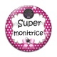 Cabochon Verre - super monitrice