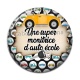 Cabochon Résine - une super monitrice d'auto école