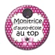 Cabochon Résine - monitrice auto école au top