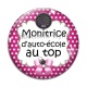 Cabochon Verre - monitrice auto école au top