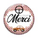 Cabochon Verre - merci