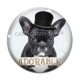 Cabochon Verre - chien
