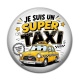 Cabochon Résine - je suis un super taxi