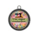 Pendentif Cabochon Argent - une super couturière