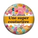 Cabochon Résine - une super couturière