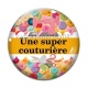 Cabochon Verre - une super couturière