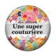Cabochon Résine - une super couturière