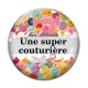 Cabochon Verre - une super couturière