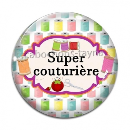 Cabochon Verre - super couturière
