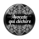 Cabochon Résine -  avocate qui déchire