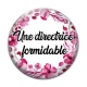 Cabochon Verre - une directrice formidable