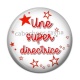 Cabochon Résine - une super directrice