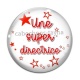 Cabochon Verre - une super directrice