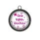 Pendentif Cabochon Argent - une super directrice