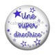 Cabochon Résine - une super directrice
