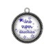 Pendentif Cabochon Argent - une super directrice