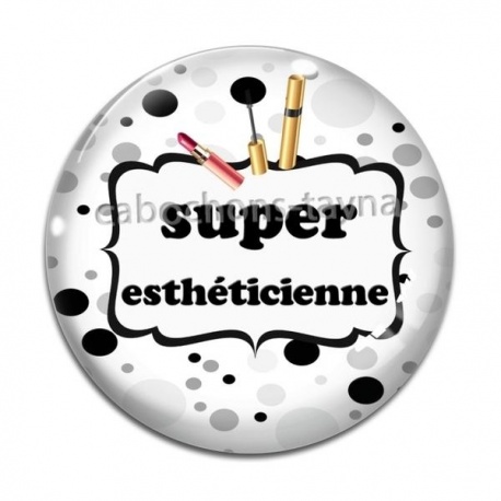 Cabochon Verre - super esthéticienne