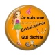 Cabochon Résine - je suis une esthéticienne qui déchire