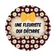 une fleuriste qui déchire 
