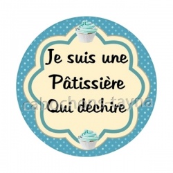 je suis une pâtissière qui déchire