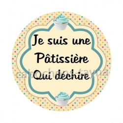 je suis une pâtissière qui déchire