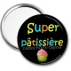 Miroir de poche - super pâtissiére