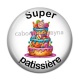 Cabochon Résine - Super pâtissière