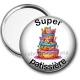 Miroir de poche - Super pâtissière